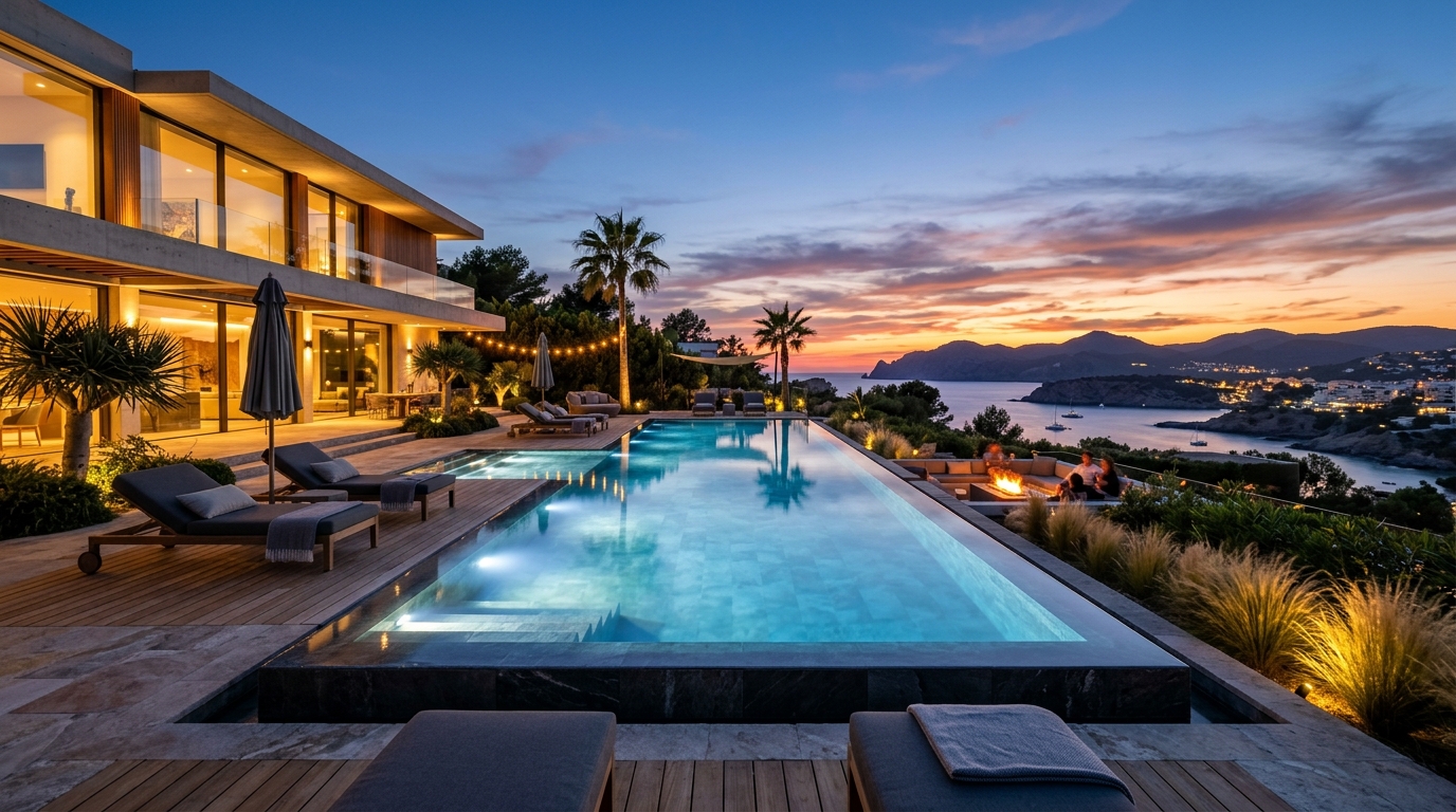 Luxury resort pool project